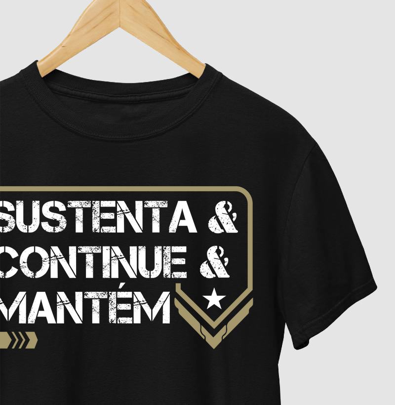 Sustenta, continue, mantém!