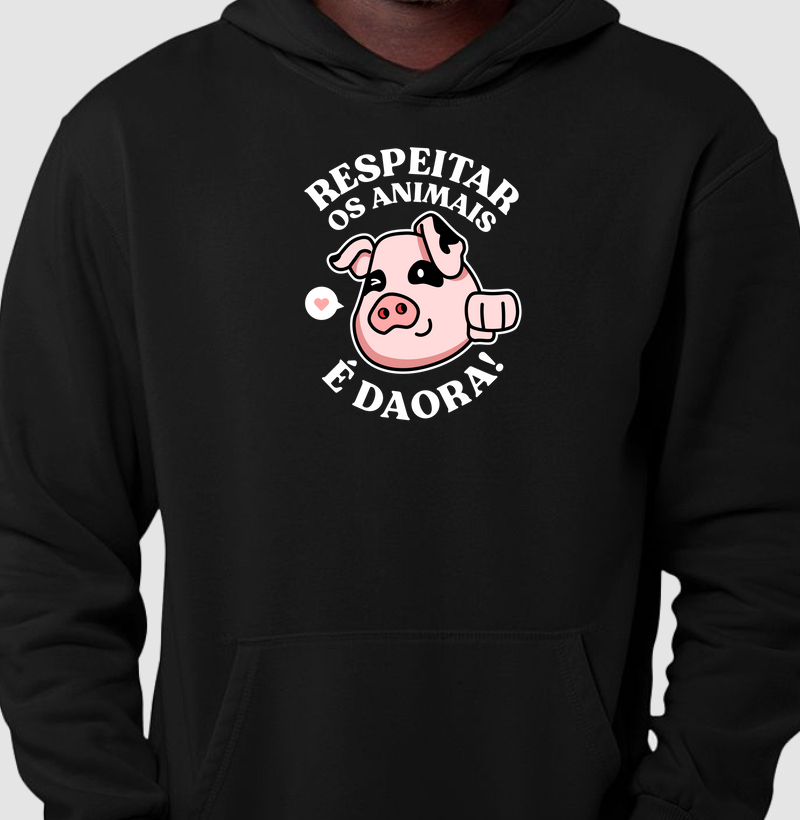Respeitar os animais - Porco
