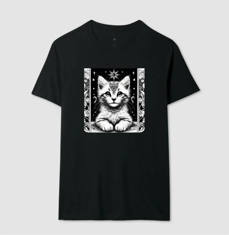 077 - Camiseta 100% algodão mistico