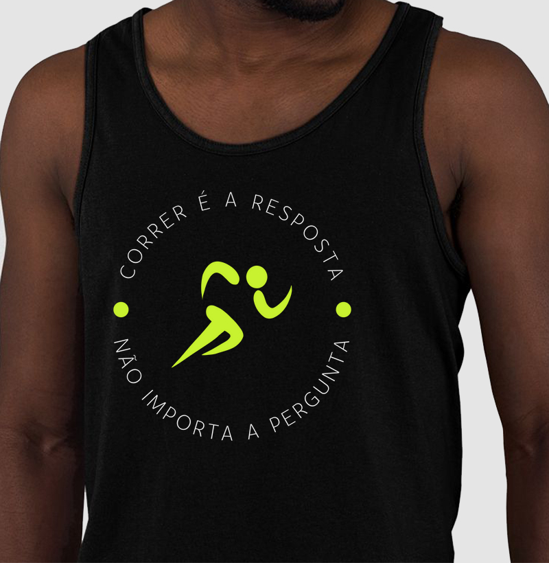 Camiseta Fawk - Correr é a resposta