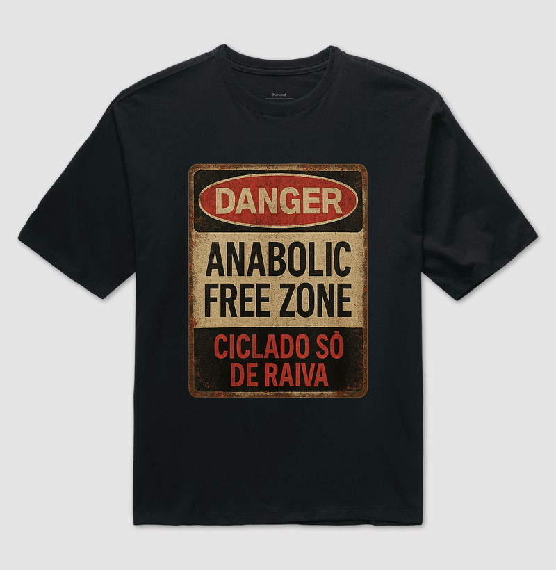 “DANGER: ANABOLIC FREE ZONE”