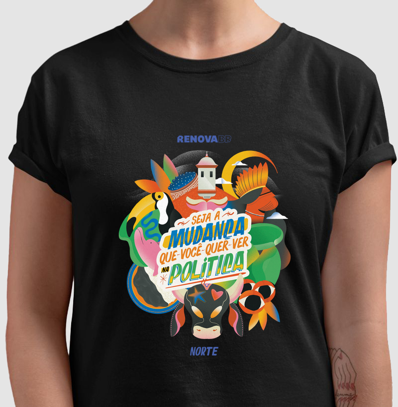 Camiseta Norte 