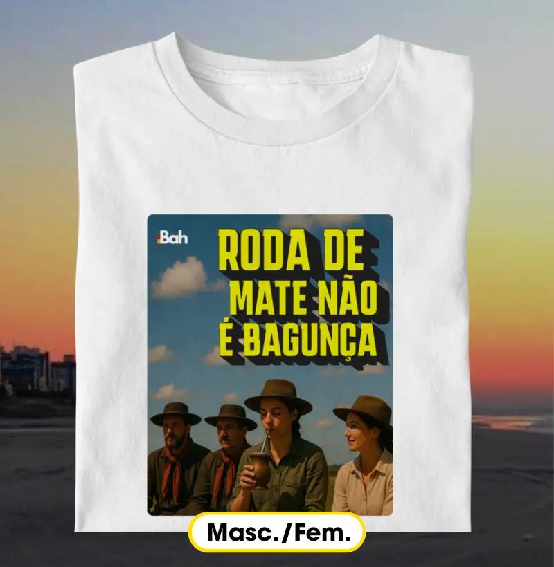 Roda de mate não é bagunça