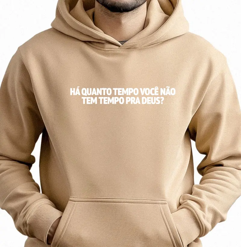 MOLETOM HOODIE O TEMPO