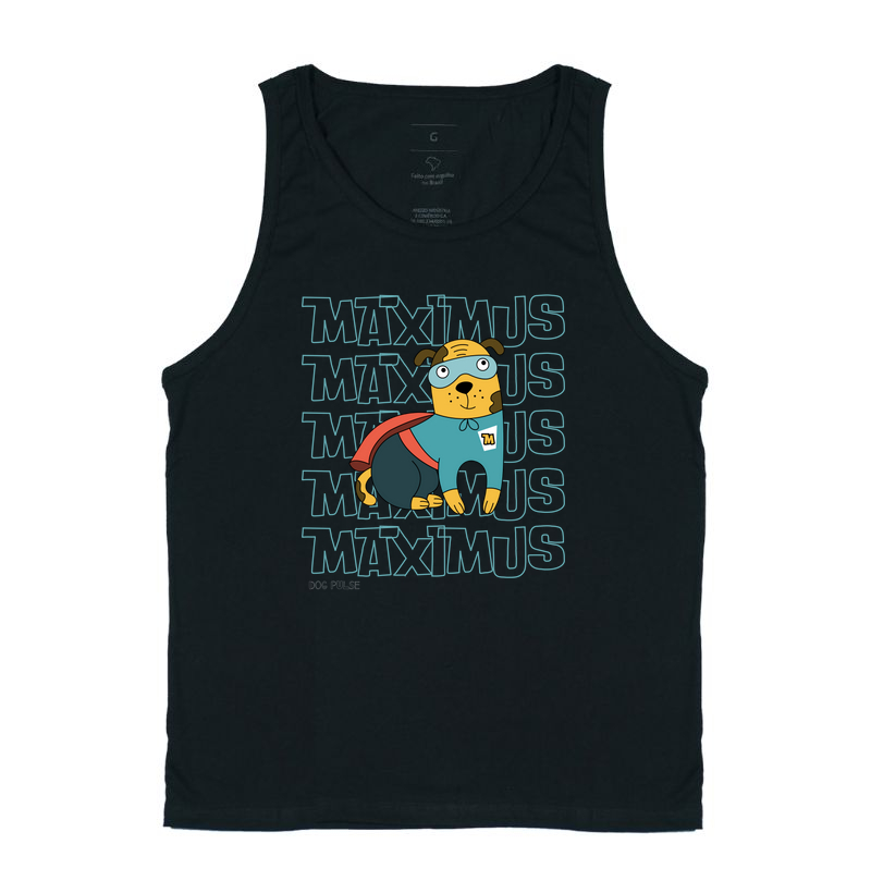 Camiseta Regata Dog Pulse - Máximo dos Maximus