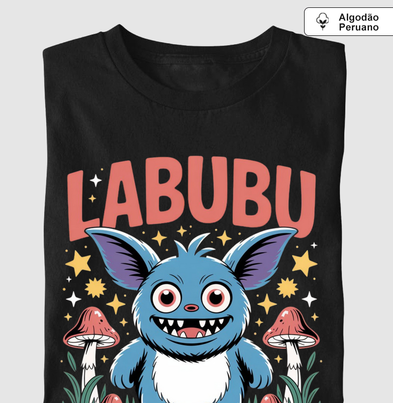 Camiseta "Labubu" - O Monstrinho da Floresta