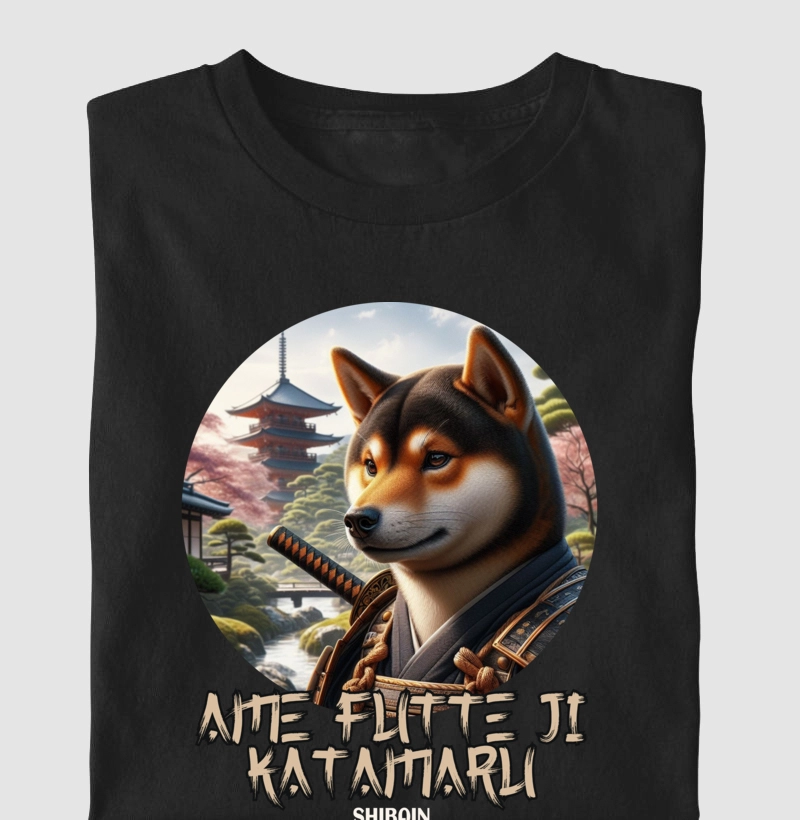 Shiba Samurai Black and Tan 2