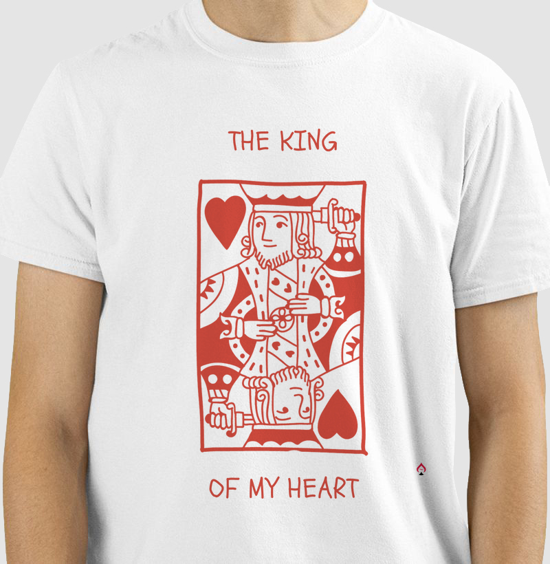 Camiseta "The King of My Heart"