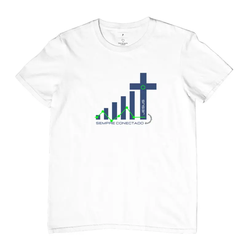 Camiseta Adulto - Sempre conectados!
