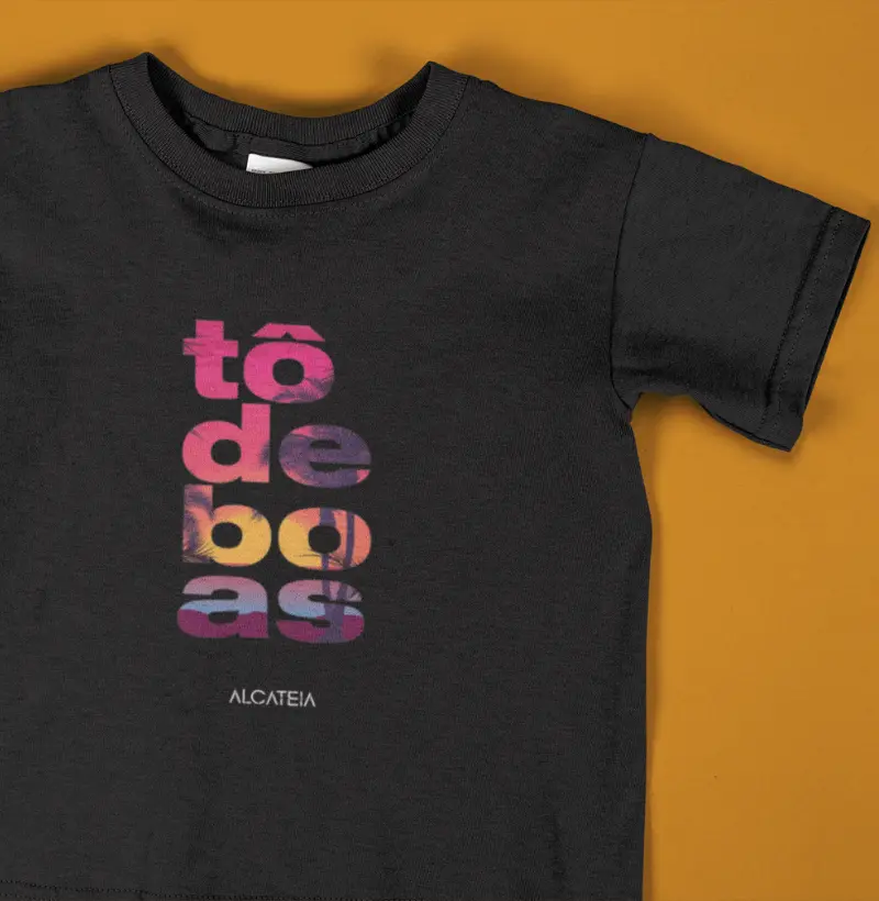 Tô de boas.