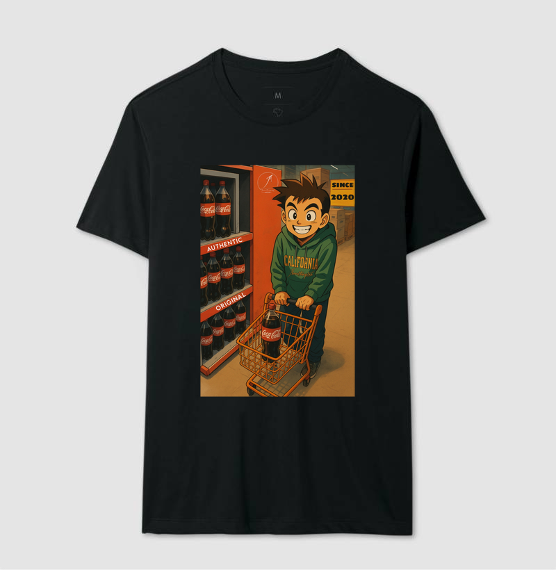 Camiseta Masculina Jhonathangster Soda Addict