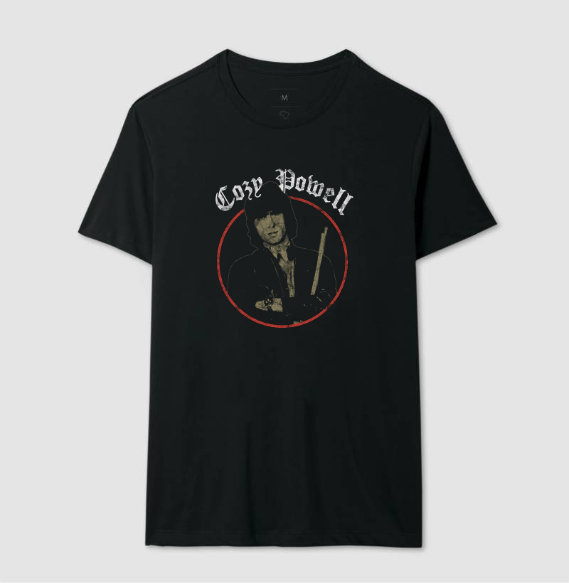 Camiseta Cozy Powell | Baterista
