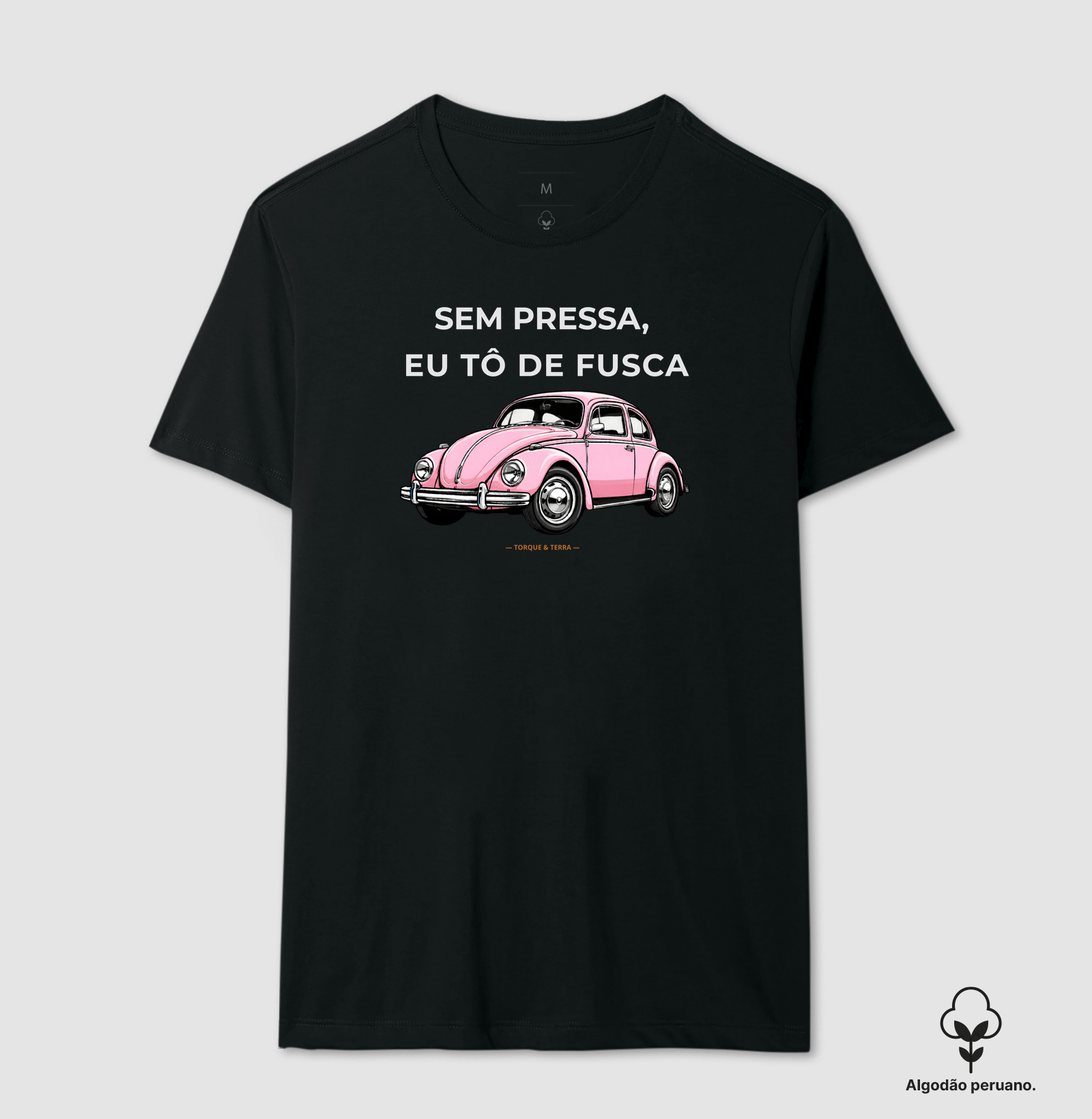 Sem pressa, eu tô de fusca - Rosa