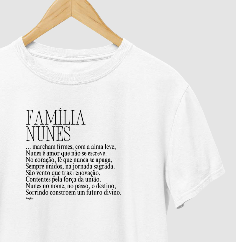 FAMÍLIA NUNES | Algodão Premium
