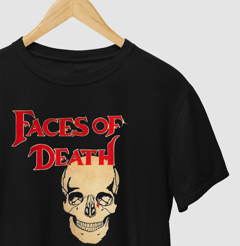 Camiseta Faces da Morte 1978