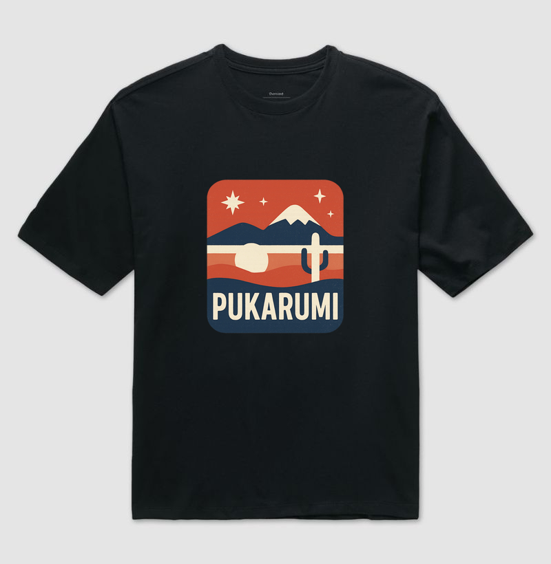 Camiseta Oversized Lican Pukarumi
