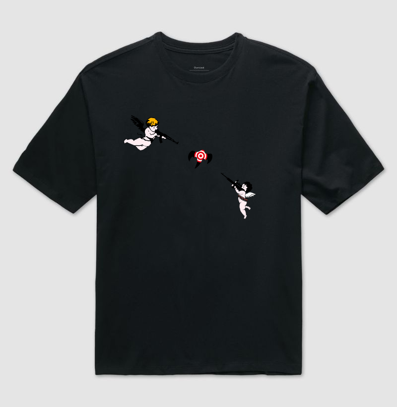 Camiseta Ghosting Oversized