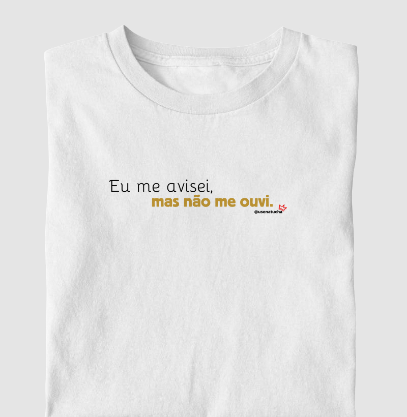EU ME AVISEI