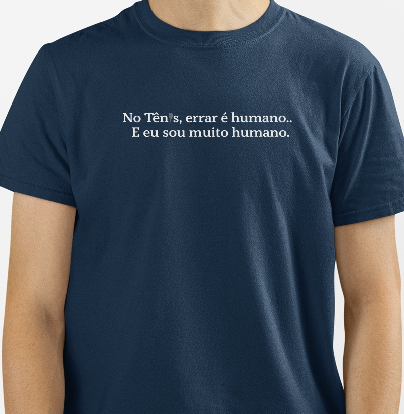 No Tênis, errar é humano