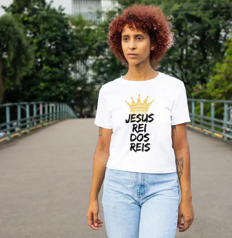 Camiseta Jesus Rei dos Reis