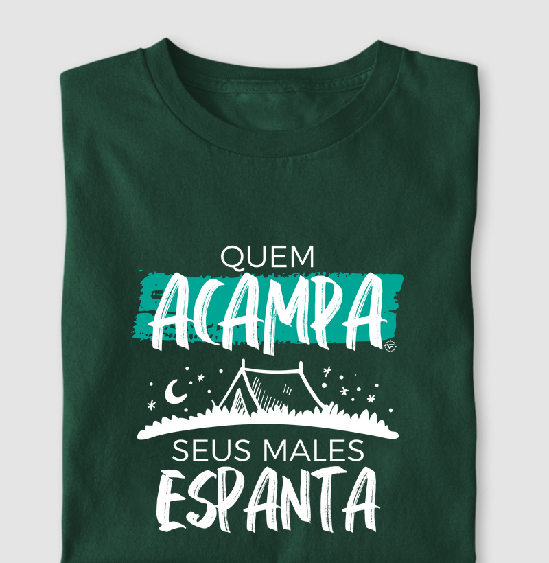 Quem acampa seus males espanta