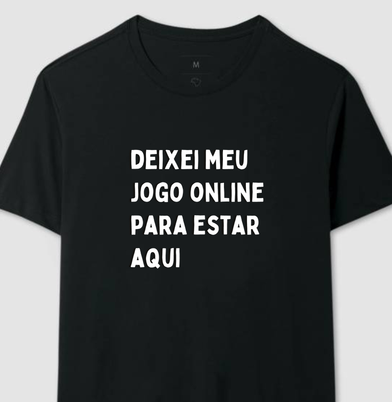 Deixei meu jogo online...