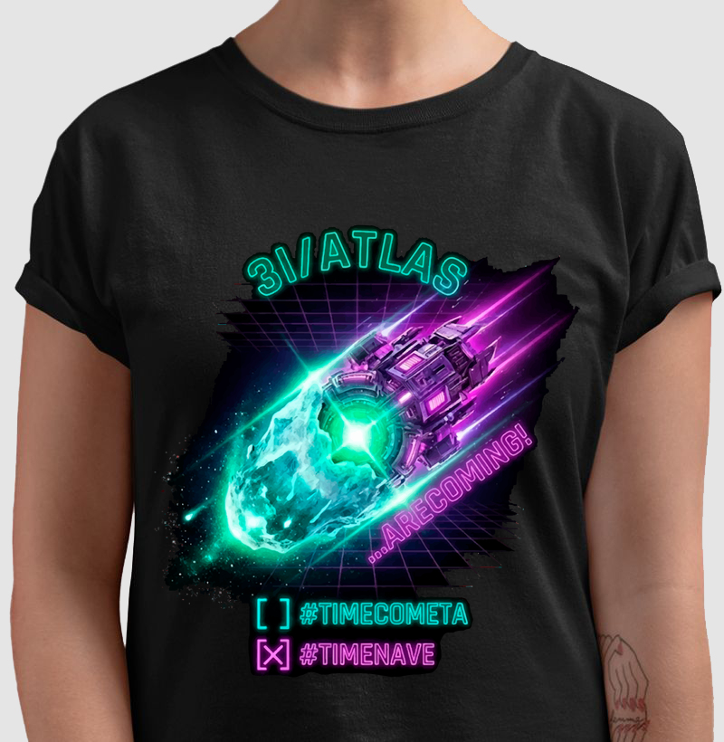 Camiseta 3i/Atlas - Edição2  #TimeNave