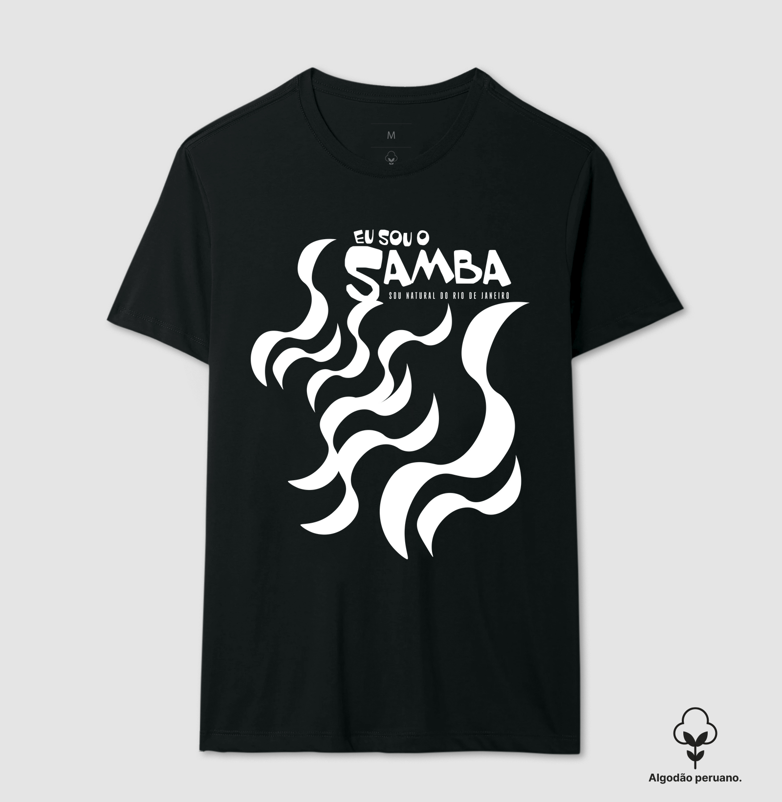 Camiseta Eu Sou o Samba