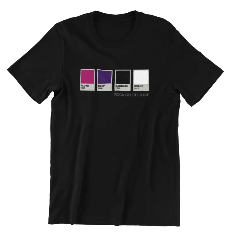 Camiseta Cores do Rock