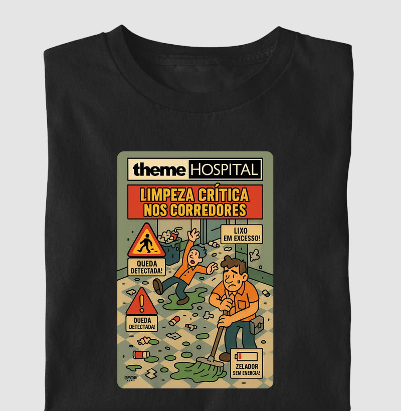 PcWin Theme Hospital Limpeza Crítica