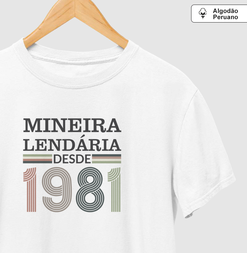 Mineira Lendária desde 1981 | Para personalizar 👉ANTES DA COMPRA👈 chame no WhatsApp