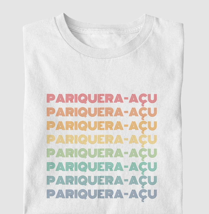 Pariquera-Açu Letreiro Retrô