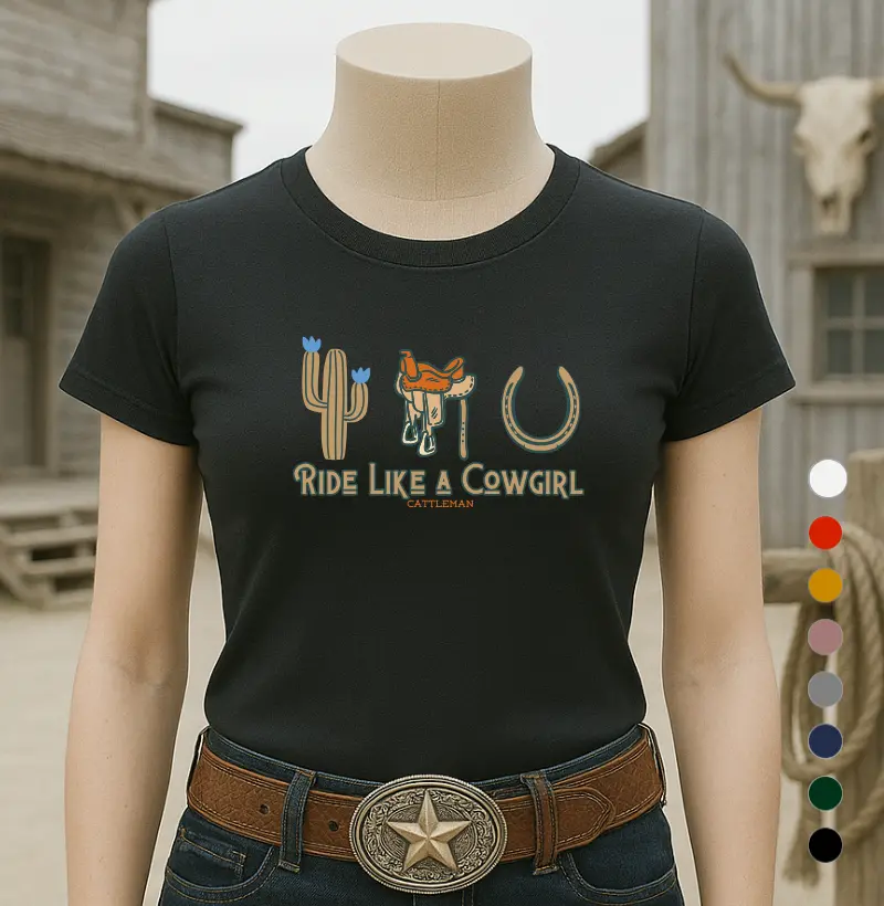 Camiseta Like cowgirls