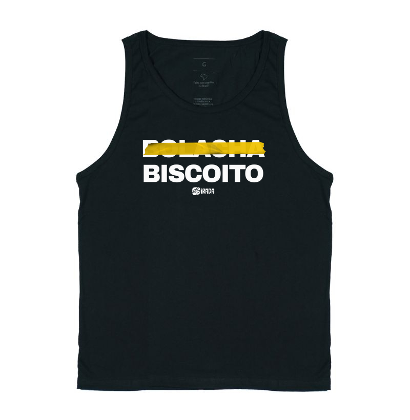Bolacha não. É Biscoito.