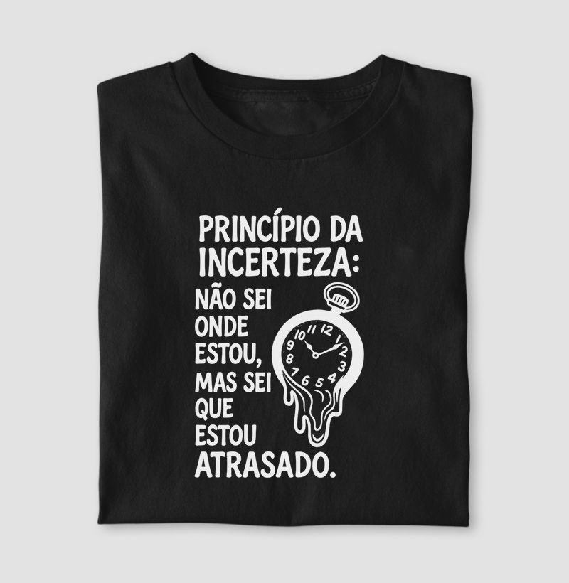 Princípio da Incerteza: Atrasado (com Estilo)