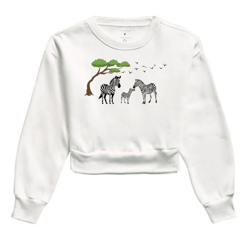 Zebras na savana