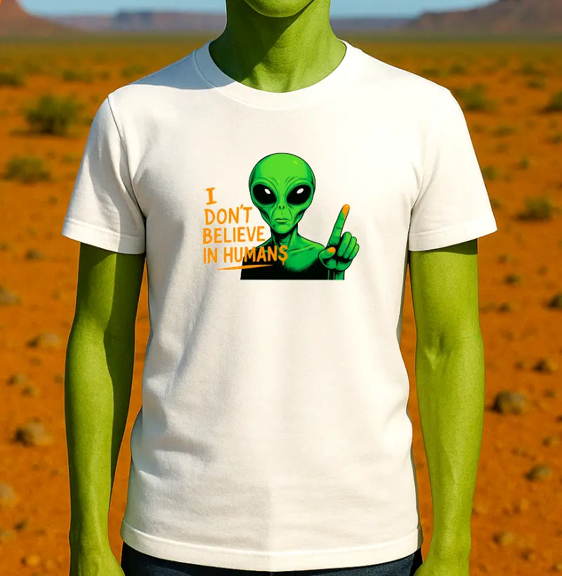 I don´t believe in humans