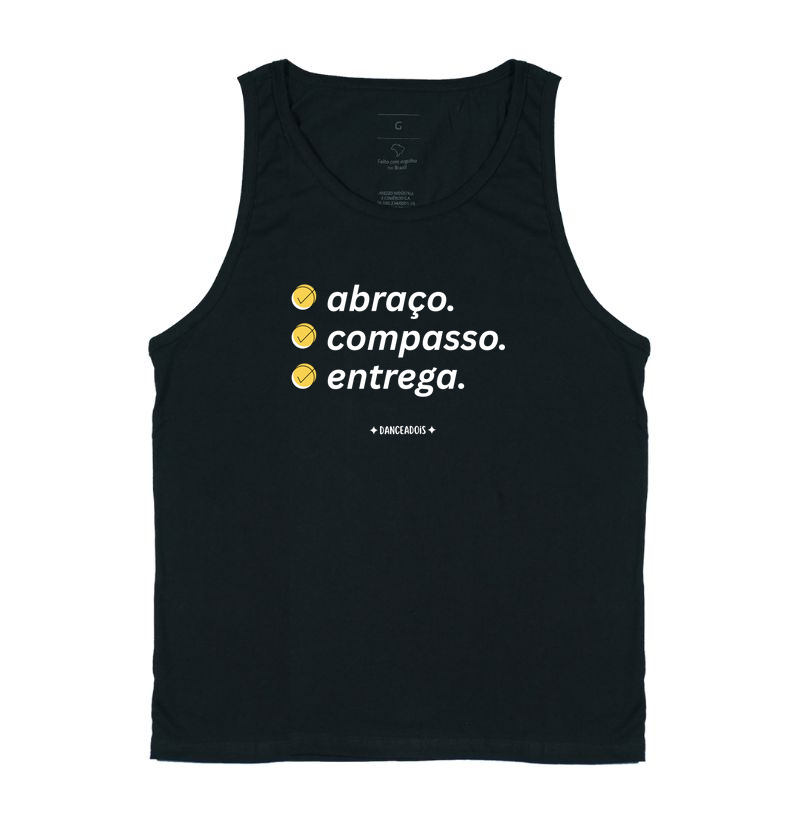 Abraço, Compasso, Entrega