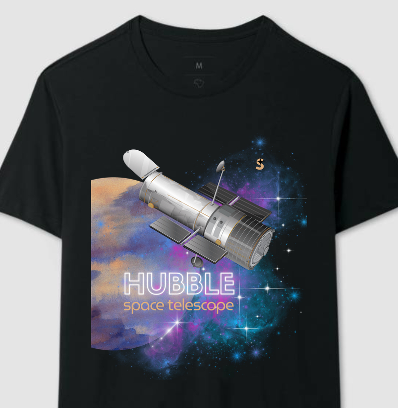 Hubble. Camiseta Supernova Estampada 