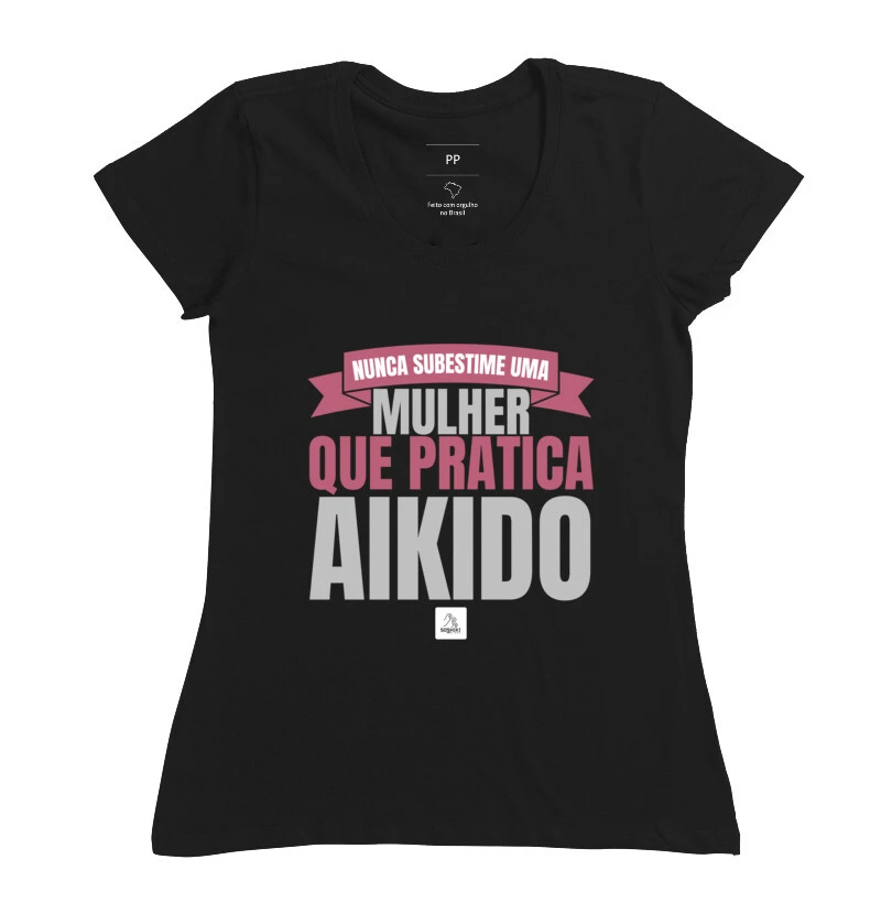 Nunca subestime uma mulher que pratica aikido