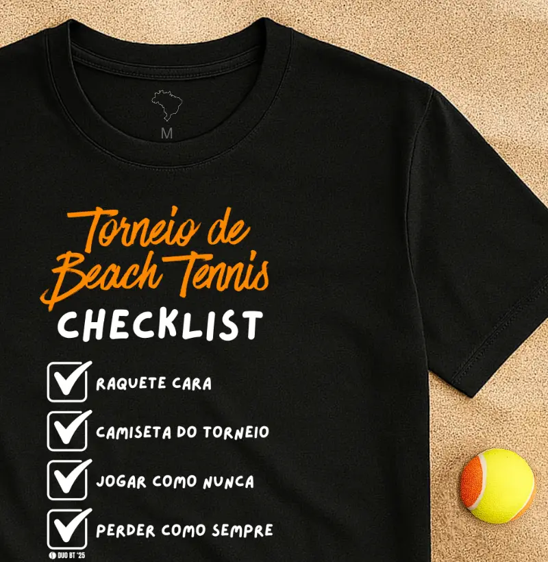 Beach Tennis Checklist