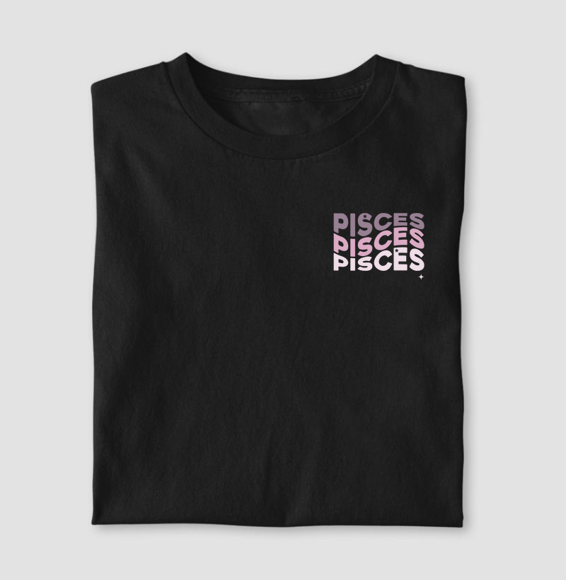 Camiseta Signos PEIXES - PISCES WAVE