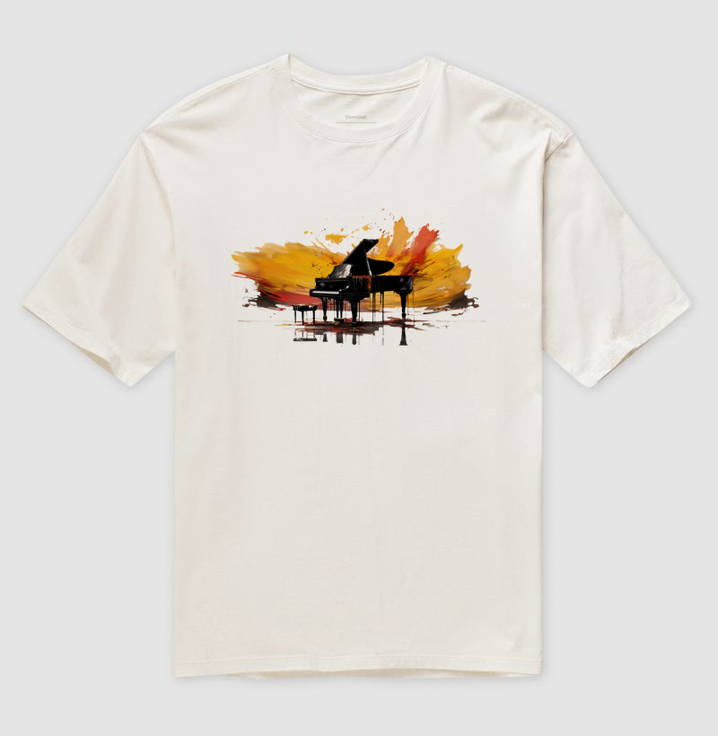 Artistic Mirrored Grand Piano