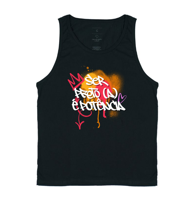 Camiseta Original Ser Preto(a) é Potência
