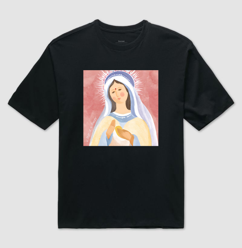 Camiseta + Maria + Amor