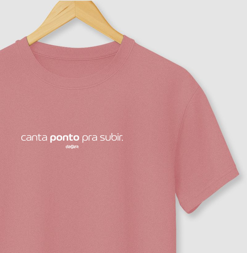 CAMISETA UMBANDA -  CANTA PONTO PRA SUBIR