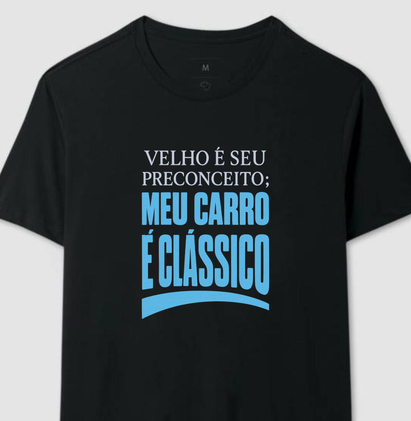 Velho é seu preconceito