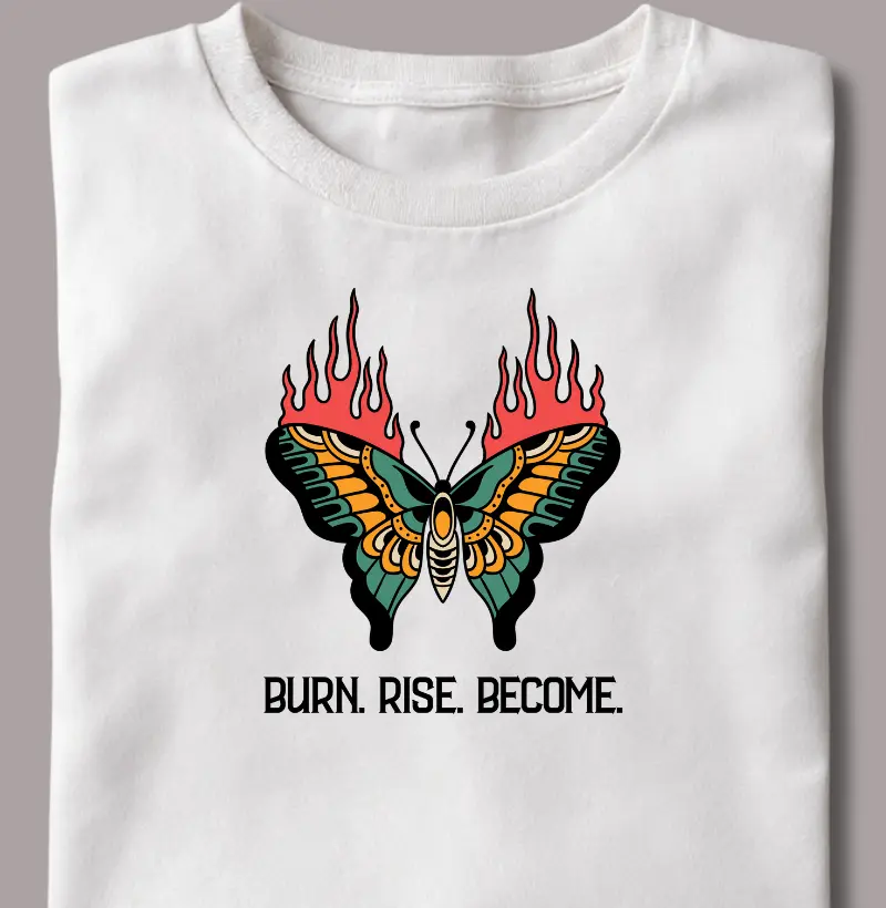 Burn. Rise. Become.