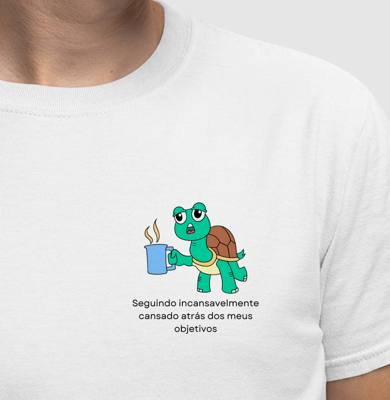 Camiseta | Seguindo incansavelmente