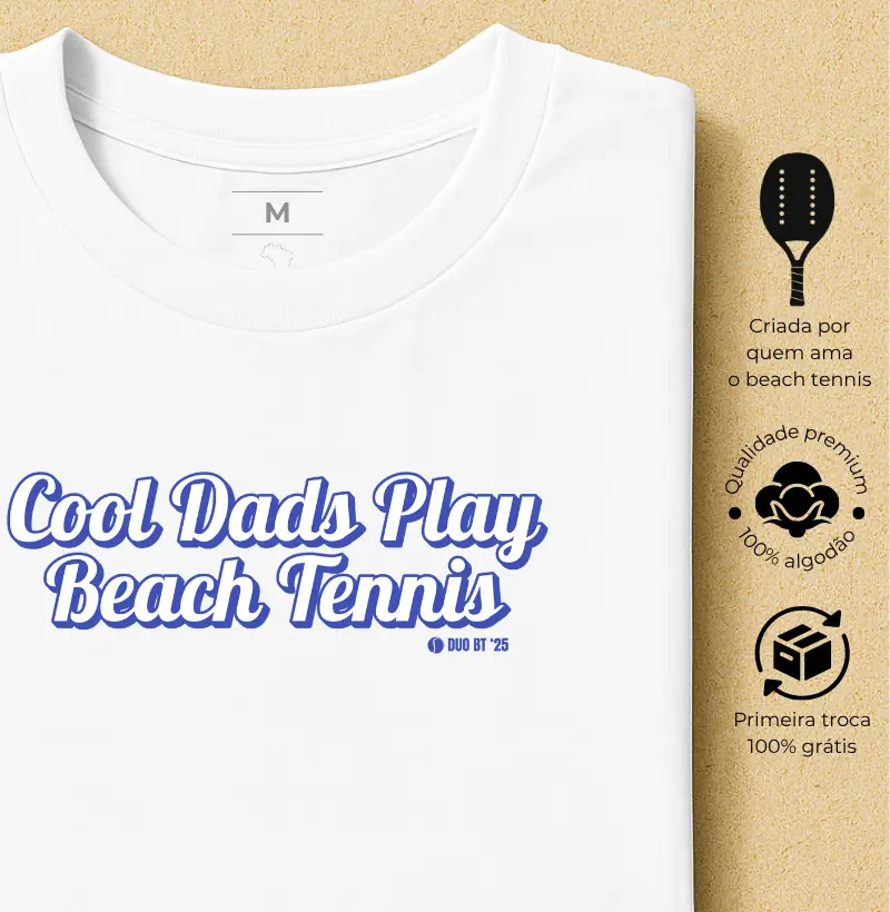 Cool Dads Play Beach Tennis